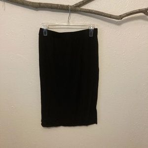 Michael Stars Black Stretch Pencil Skirt @ Knee XS